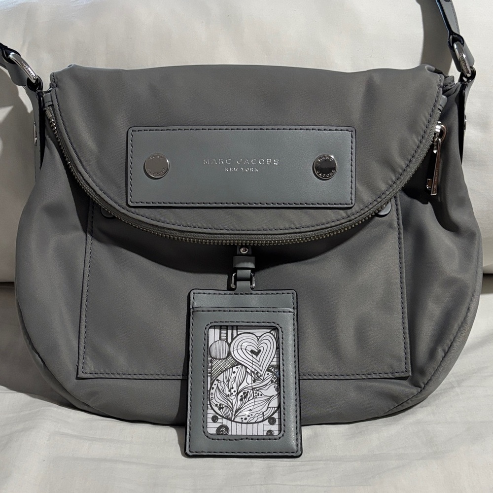 Marc Jacobs Gray Crossbody Bag